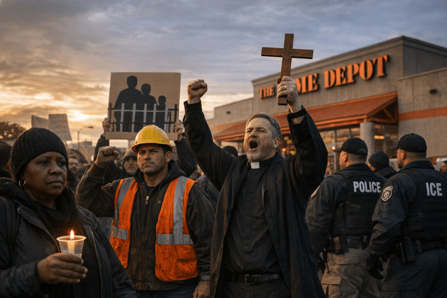 Economic-Blackout Day Actions Target Home Depot Stores, Mobilize Labor and Faith