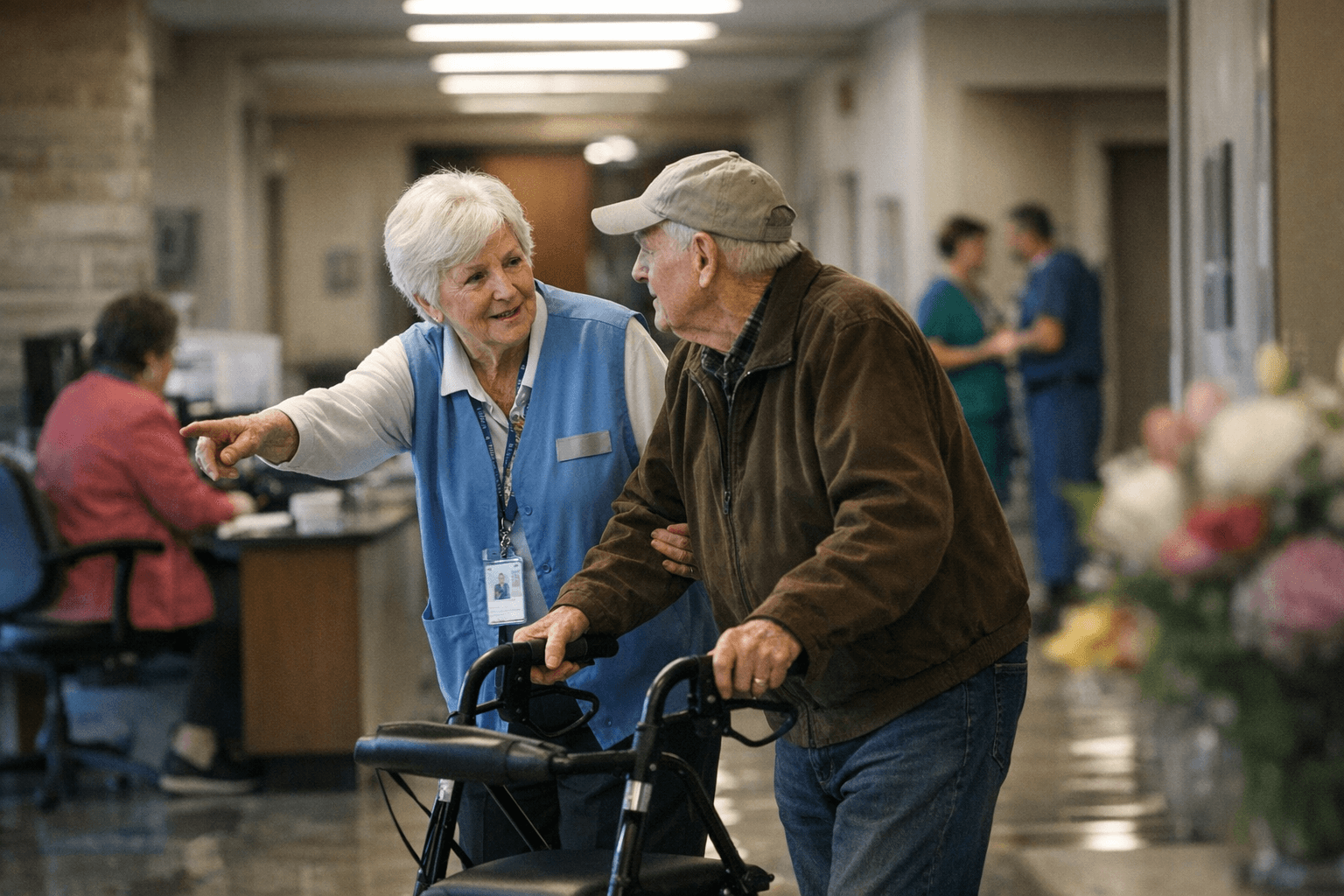 Volunteer Assignments at Jacksonville Memorial Hospital for Week of Jan. 26