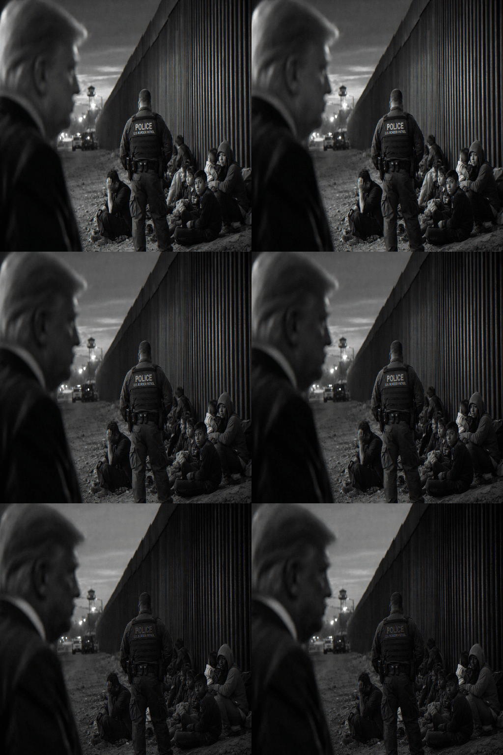 Trump's immigration approval falls to term low amid public unease