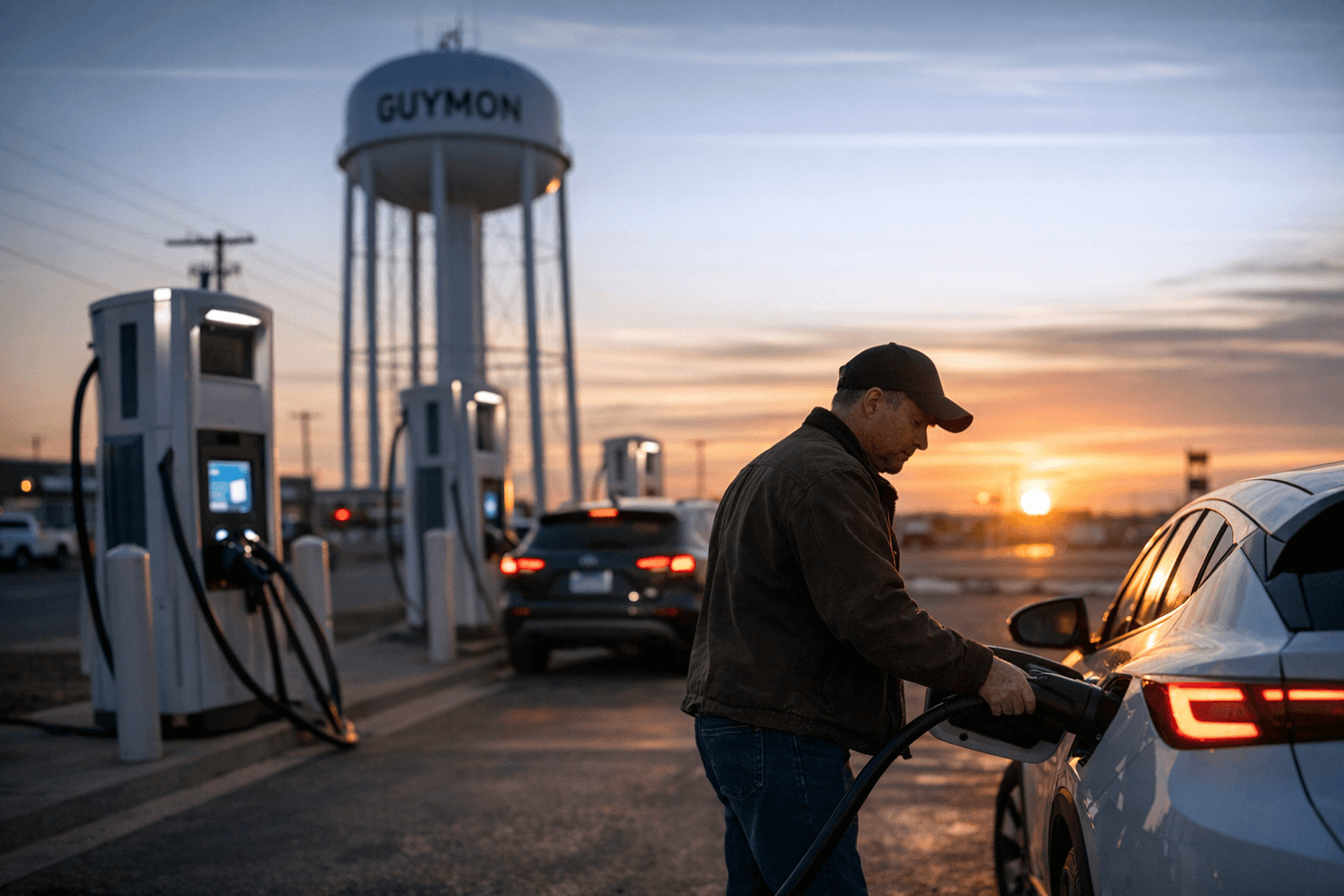 Guymon Has Eight Public EV Stations, PlugShare Directory Shows Five Fast Chargers