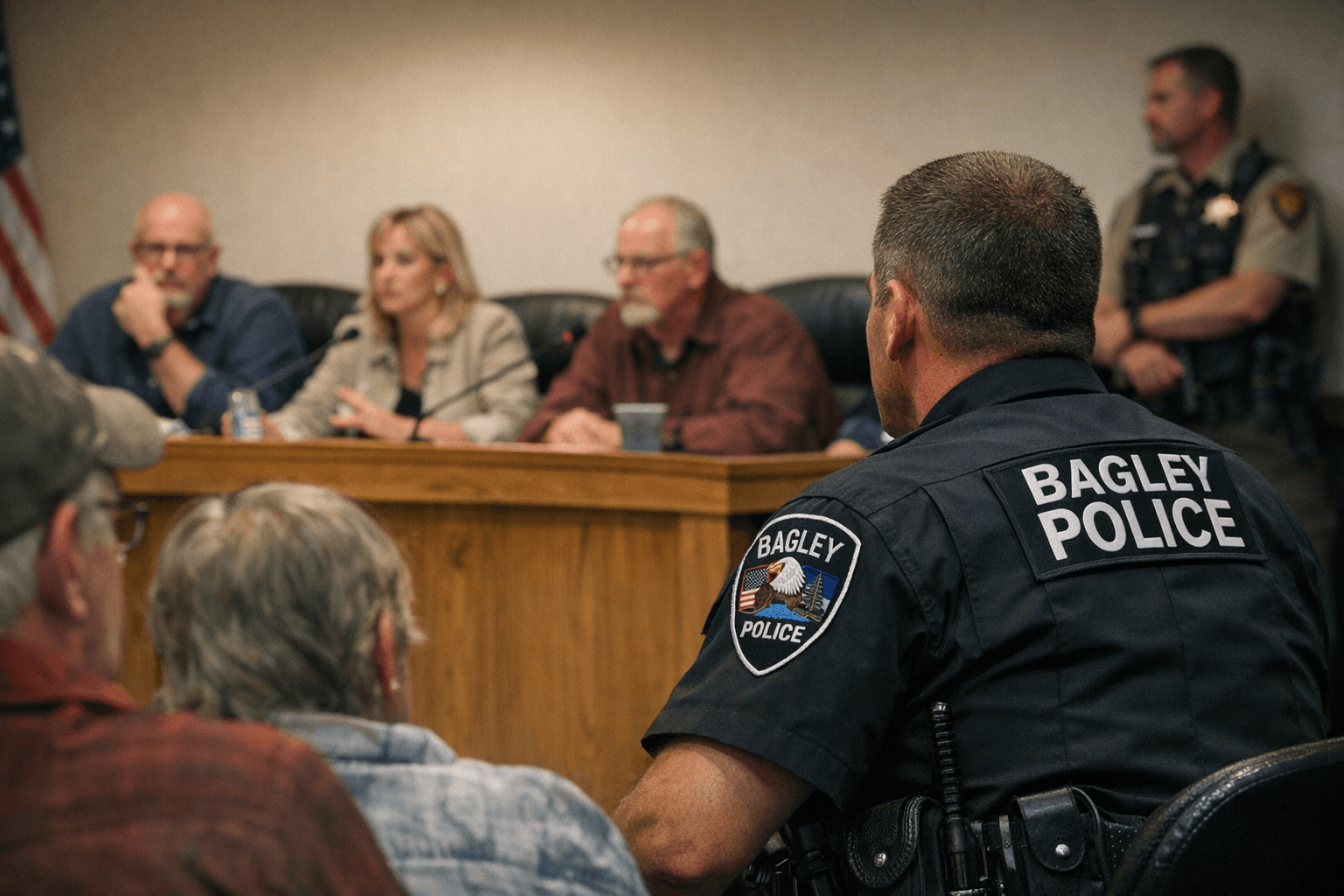Bagley Council Keeps Police Department After Review Finds Minimal Savings