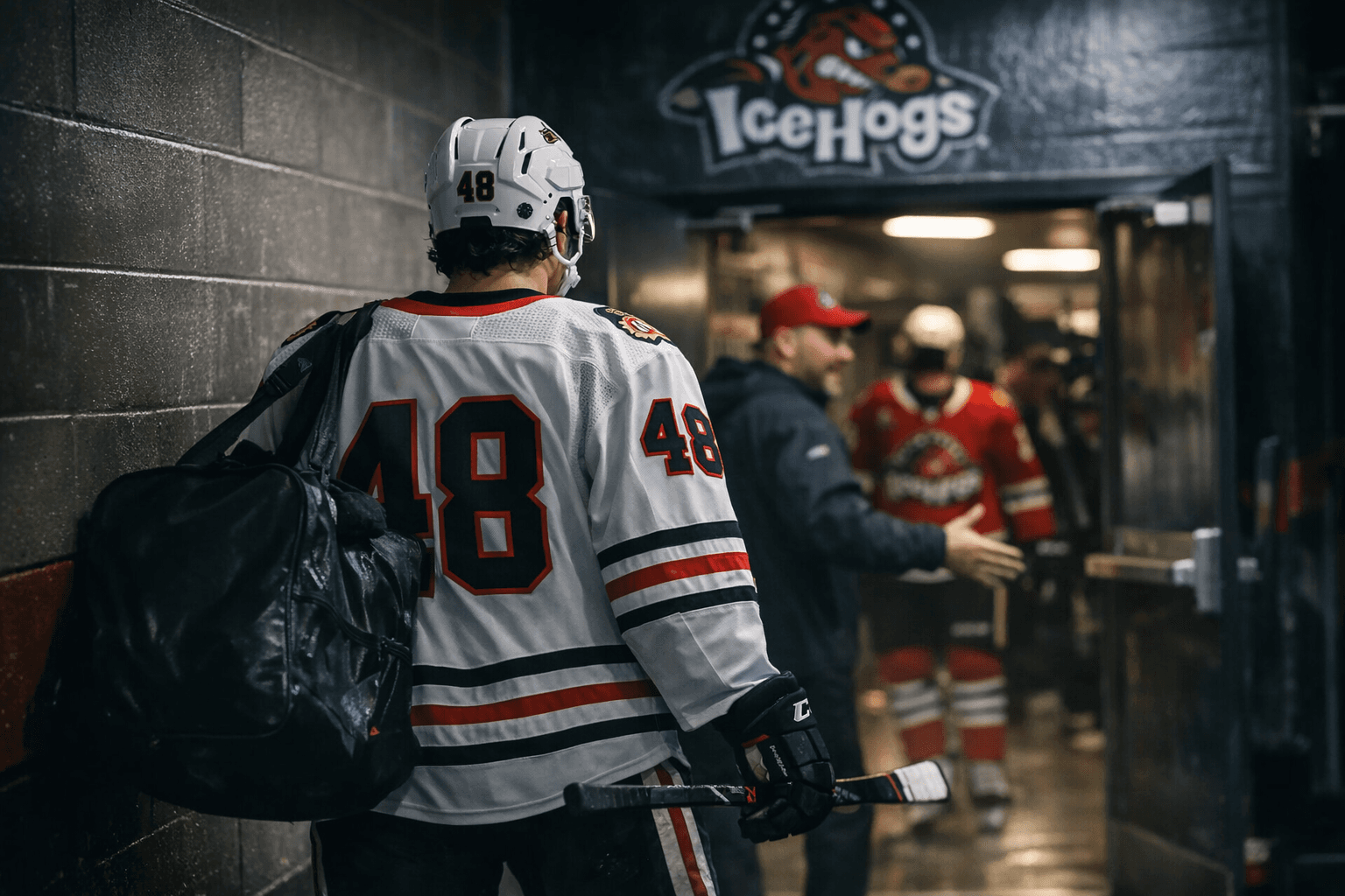 Blackhawks Send All-Star Nick Lardis Back to Rockford IceHogs