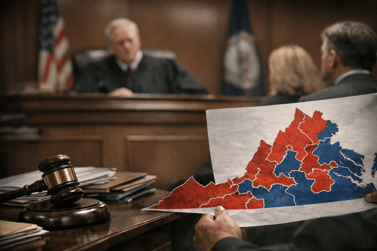 Judge blocks Virginia Democrats' congressional redistricting amendment from ballot