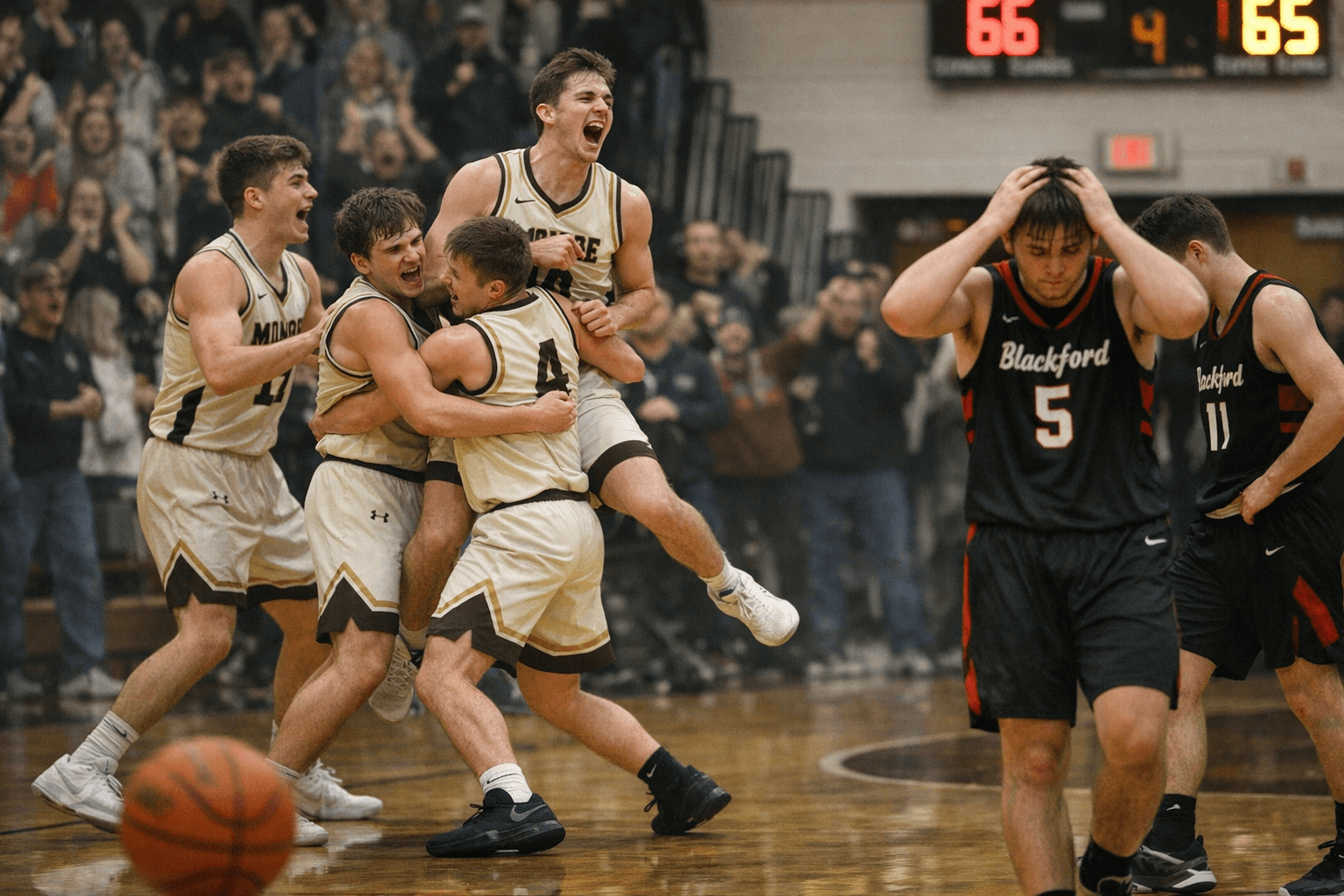 Monroe Central edges Blackford 66-65 in thrilling Jan. 24 finish