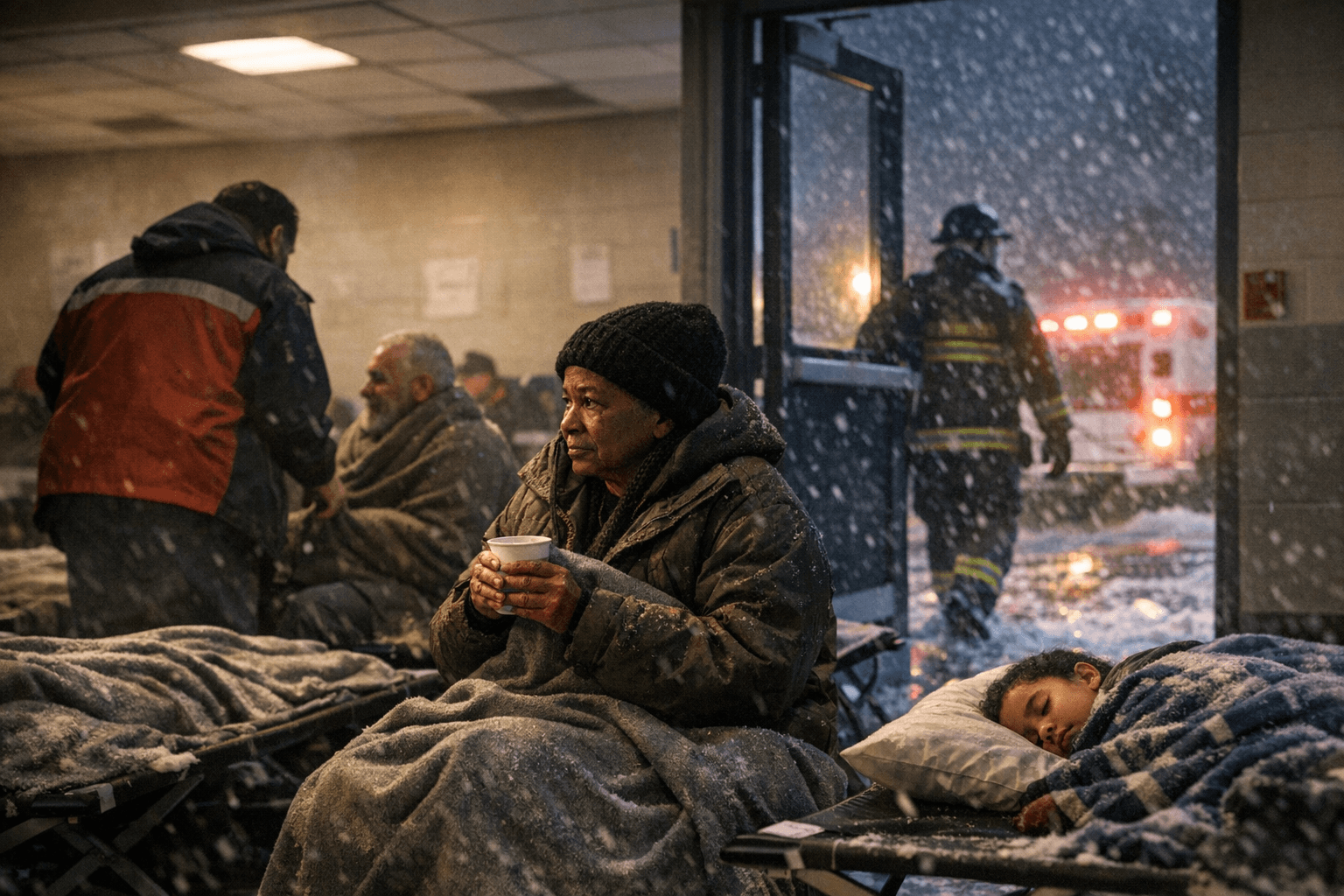 Prince George’s County Activates Warming Centers Amid Winter Storm Fern