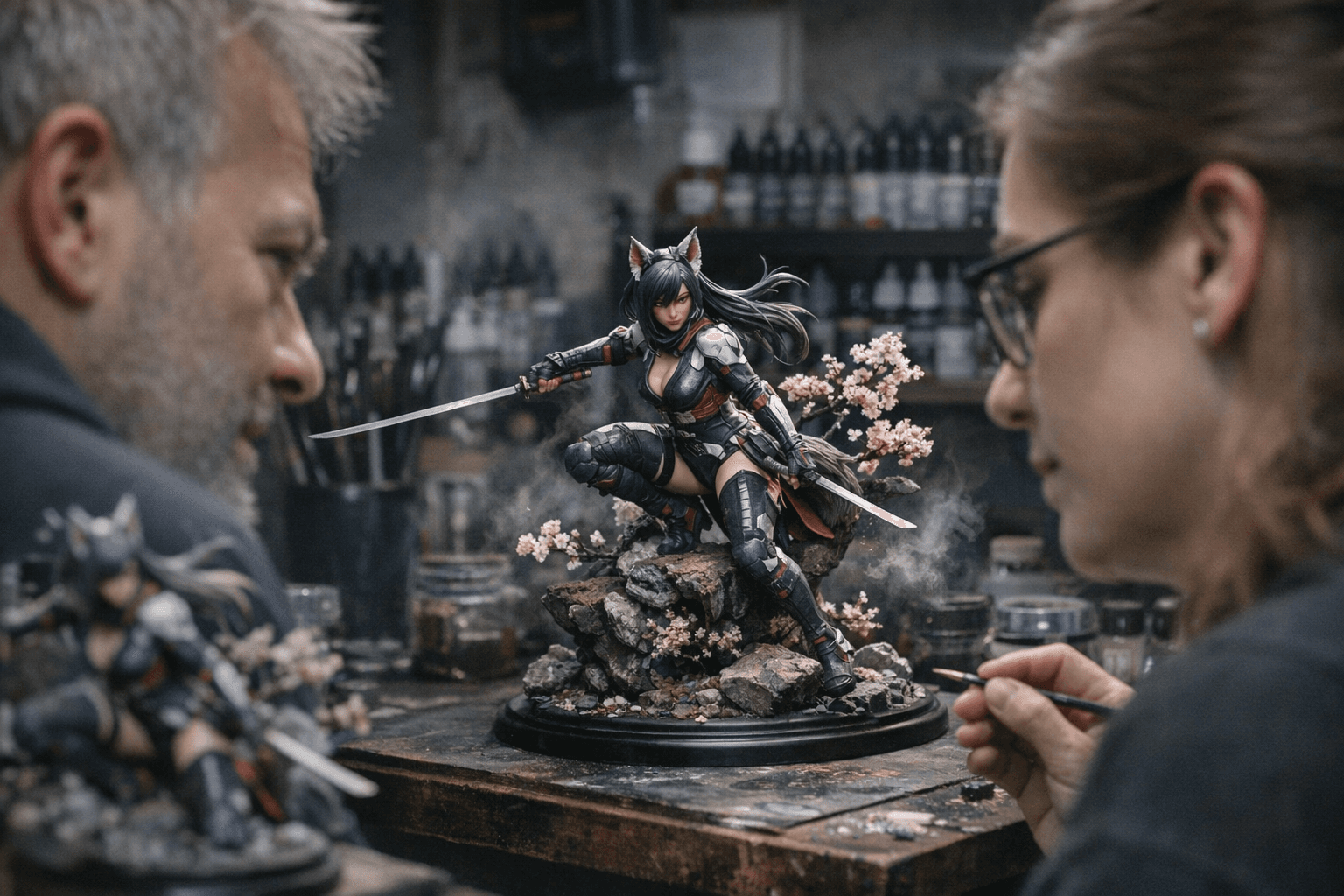 Corvus Belli, Mindworks Launch 25th Anniversary Shinobu Kitsune Display Kits