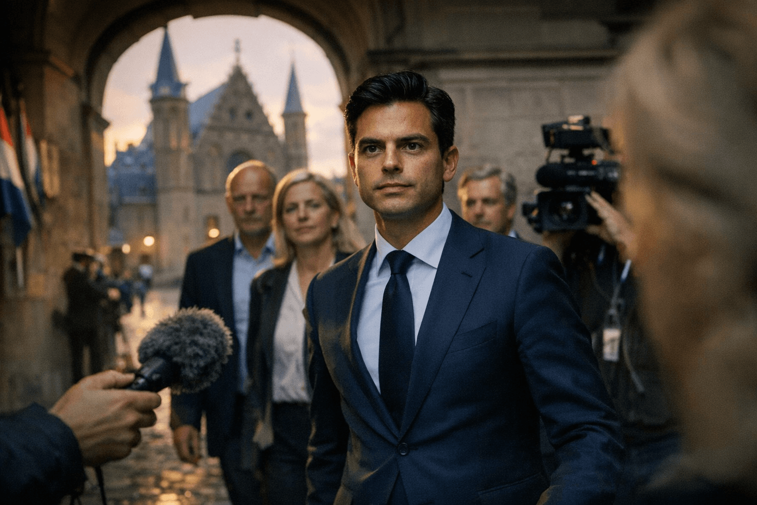 Dutch parties form rare minority coalition led by Rob Jetten