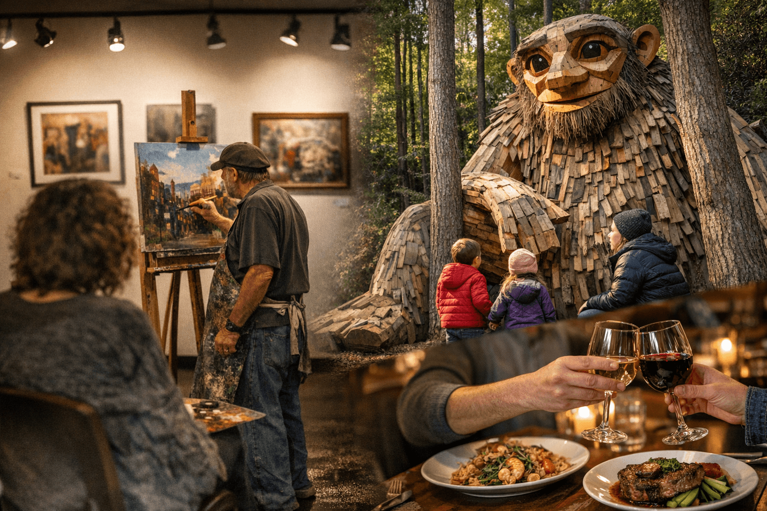 Buncombe County February Events Preview: Arts, Arboretum Trolls, Restaurant Week