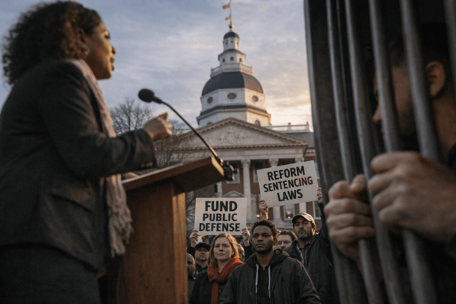 Maryland Public Defender's Office Seeks Funding, Sentencing and Search Reforms for Baltimore