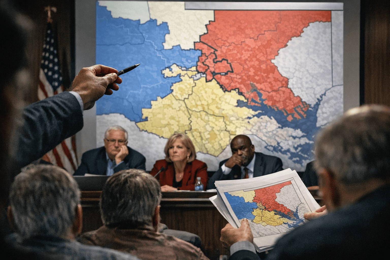 Governor’s Redistricting Commission Advances Map Shifting Democrats Into 1st District