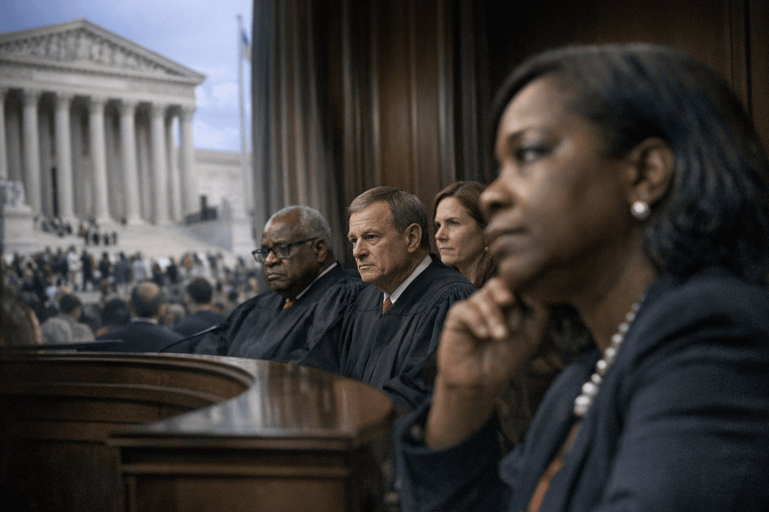 Supreme Court signals reluctance to allow immediate ouster of Fed governor