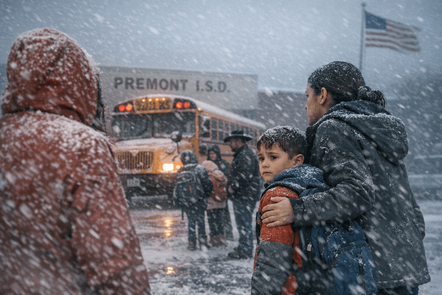 Premont ISD Monitors Winter Weather, Warns Families of Possible Schedule Changes