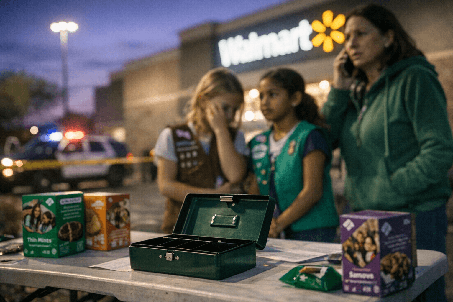 Two Girl Scout Cookie Cash Boxes Stolen in Tucson, One Near Walmart