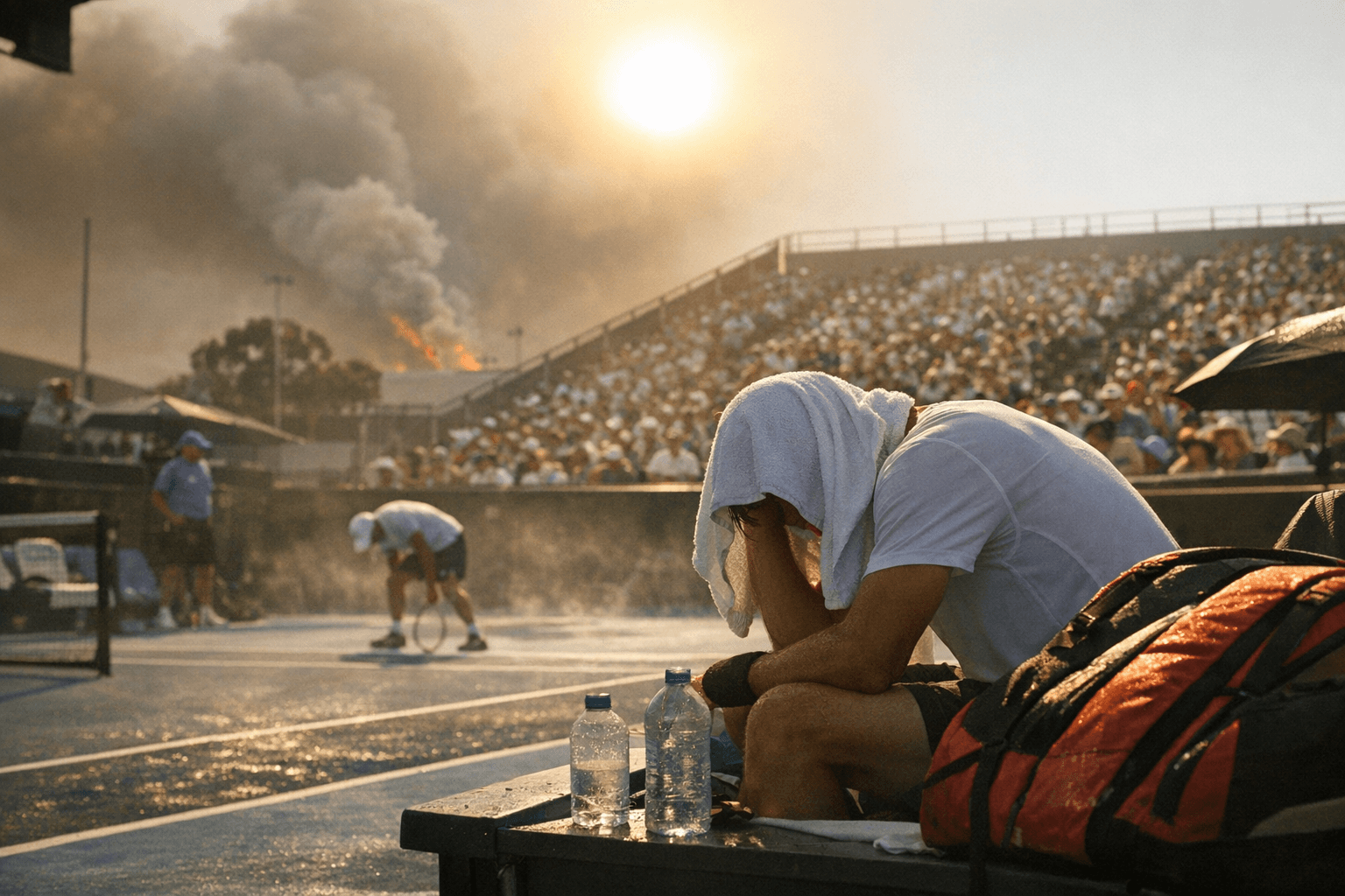 Near-50°C heat wave scorches Victoria, threatens Australian Open