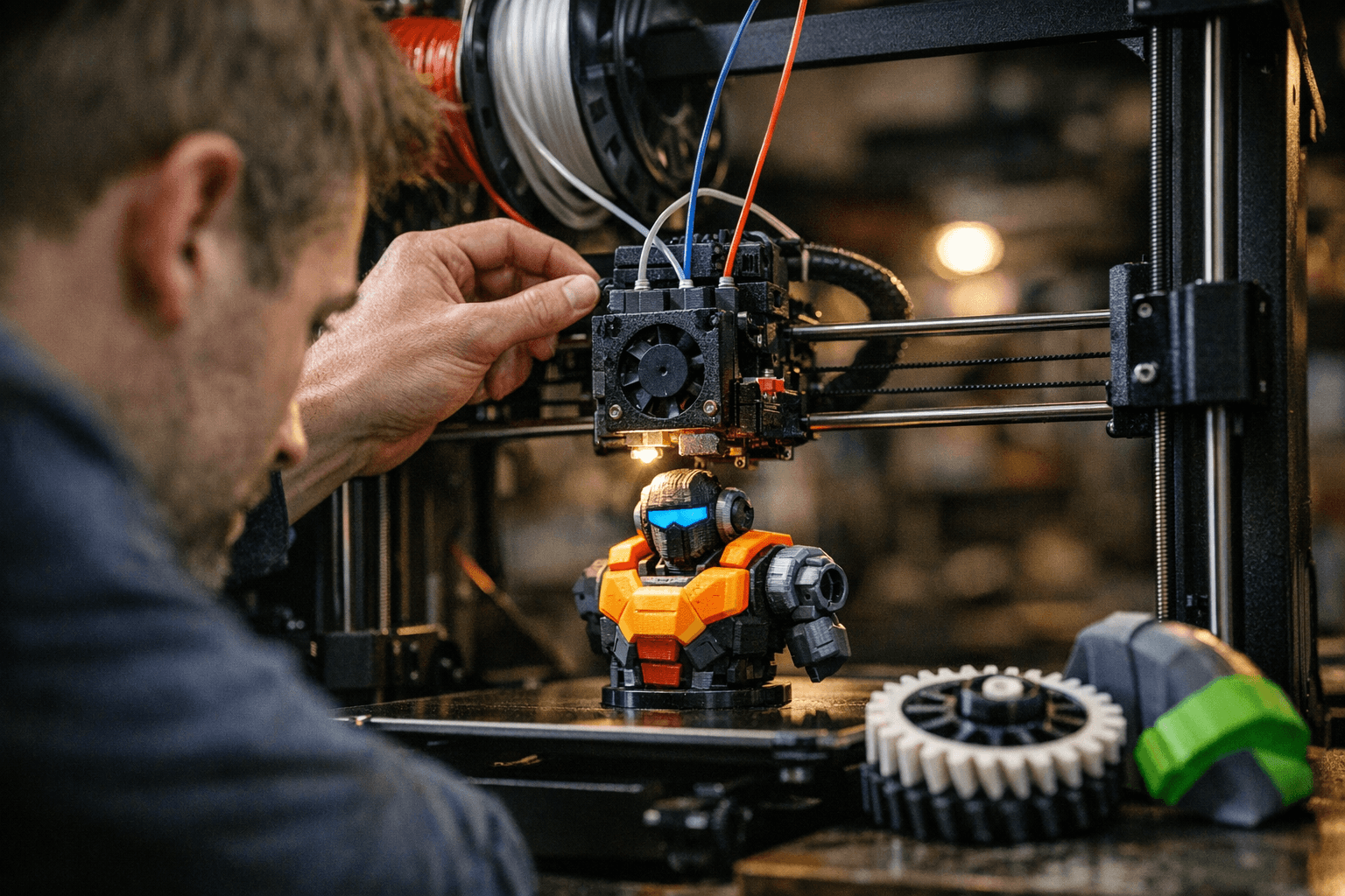 Beginner's Guide to Multi‑Color and Multi‑Material FDM Printing