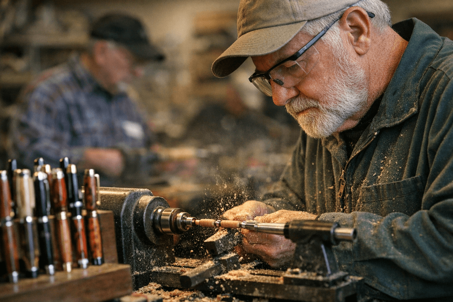 Nor-Cal Woodturners Jan. 24 Roseville Pen-Making for President's Challenge
