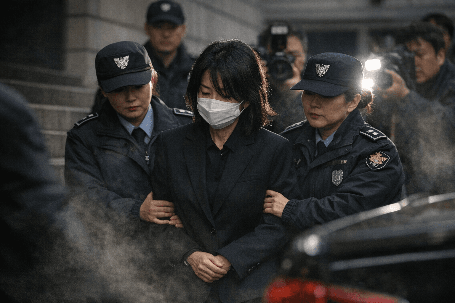 Former South Korea first lady sentenced 20 months in corruption case