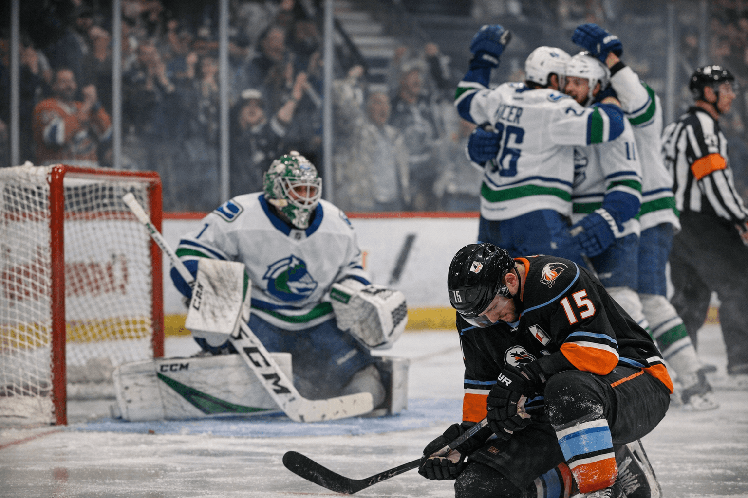 Abbotsford Shuts Out Gulls 4-0 as San Diego Fails to Score