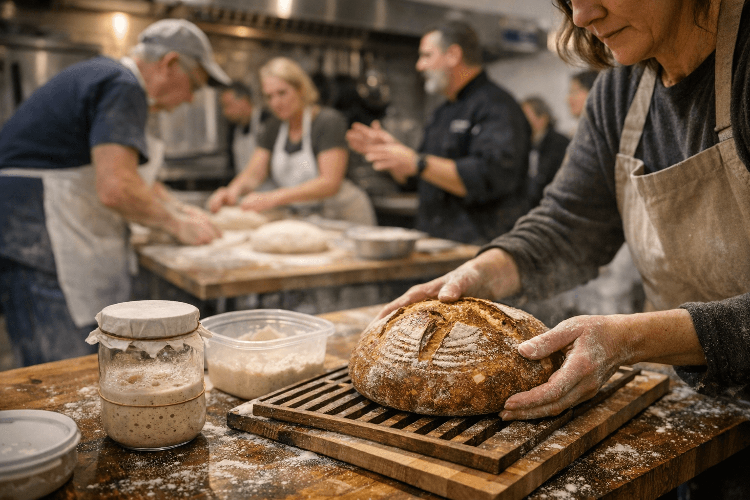 Hands-On Sourdough Class in Monrovia Jan 26 with Take-Home Starter and Loaf