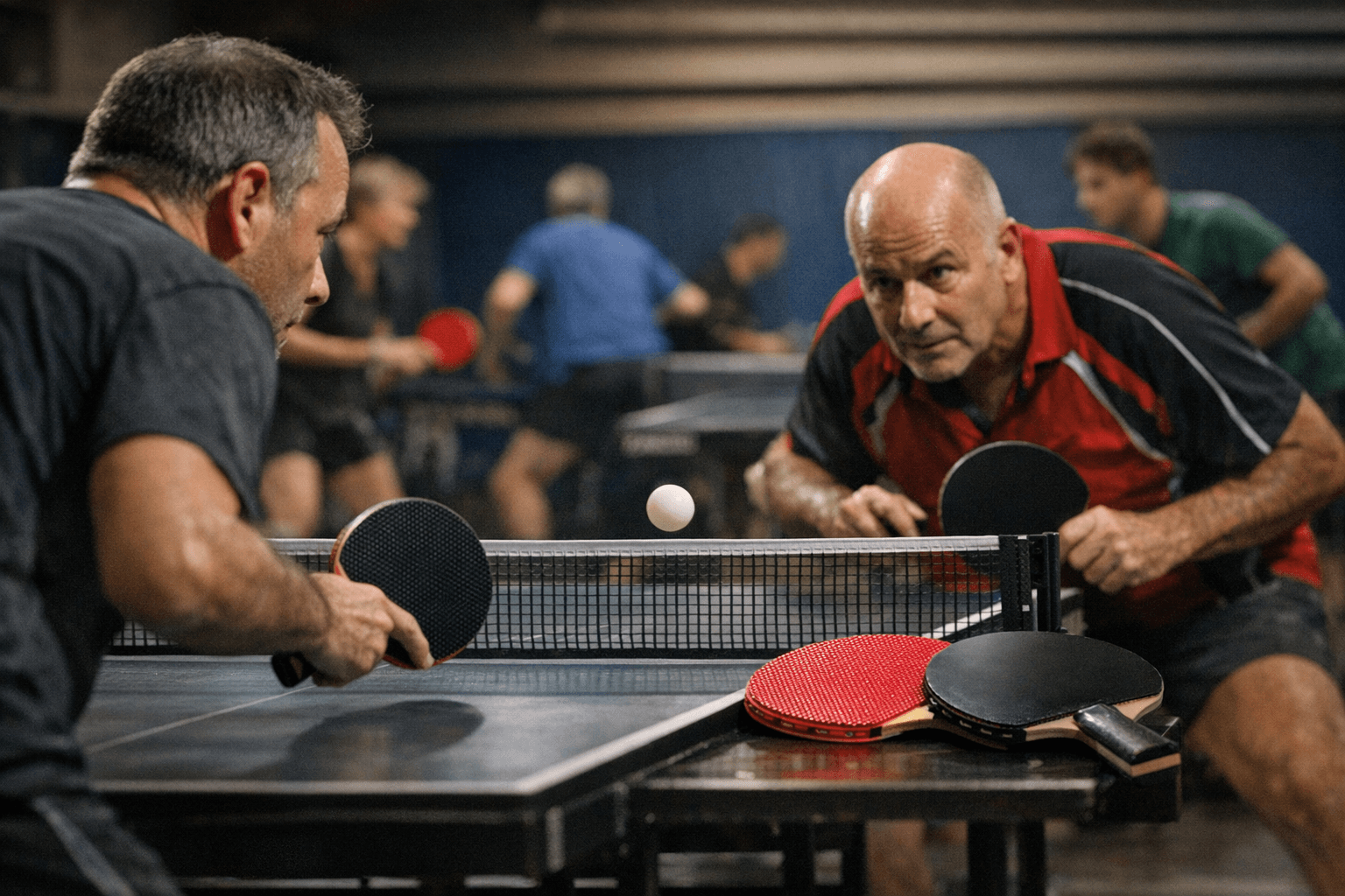 Short pips and anti-spin surge among recreational players, boosting club nights