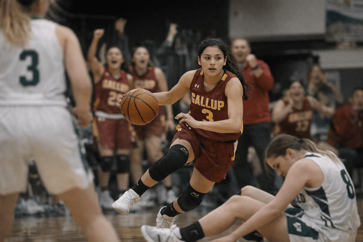 Gallup girls basketball routs Bloomfield 66-18 in AP statewide scoreboard roundup