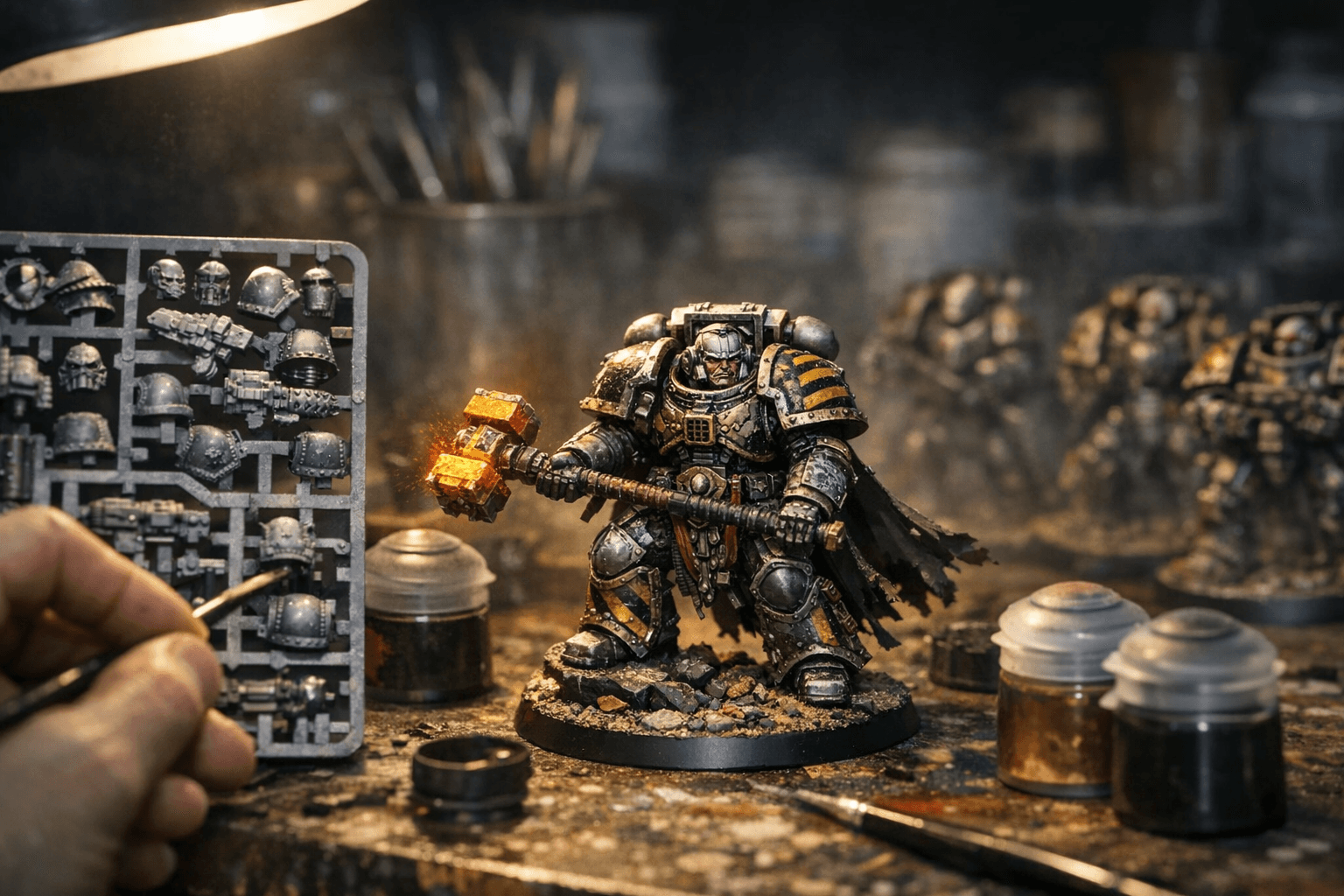 Kravek Morne Debuts with Iron Mantle, Last Argument, Hobby Upgrade Set