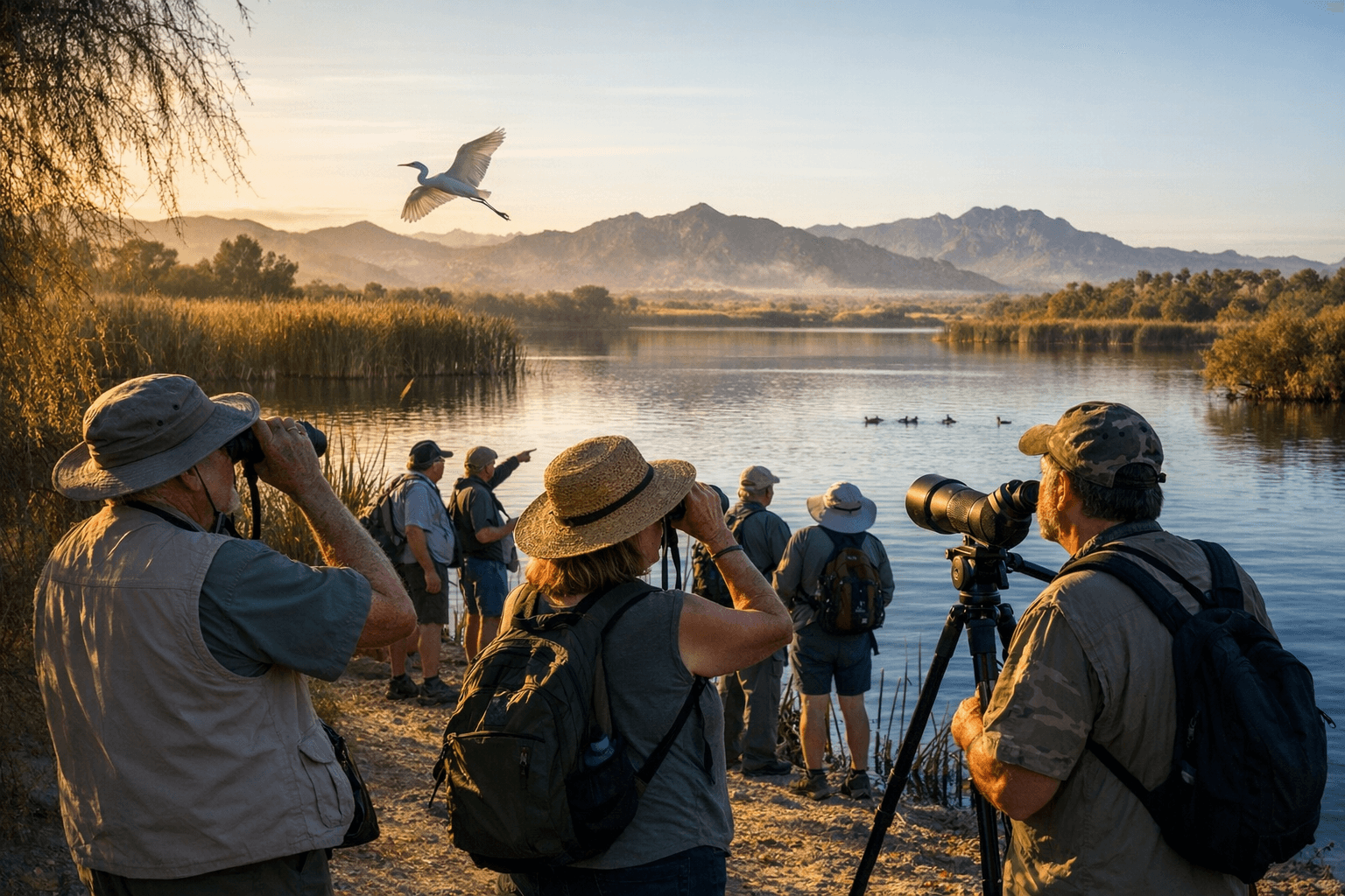 Yuma Audubon Highlights Mittry Lake, Refuges With Weekly Walks and Field Trips