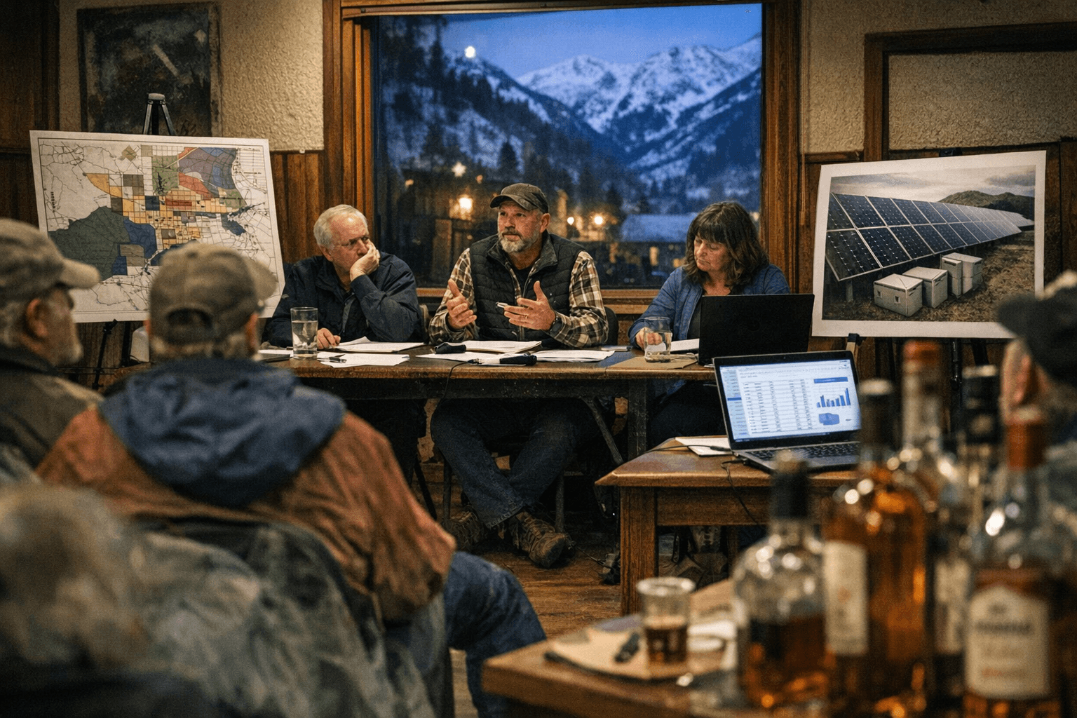 Rico Trustees to Consider Zone Amendment, Microgrid Permit, Financials, Liquor License