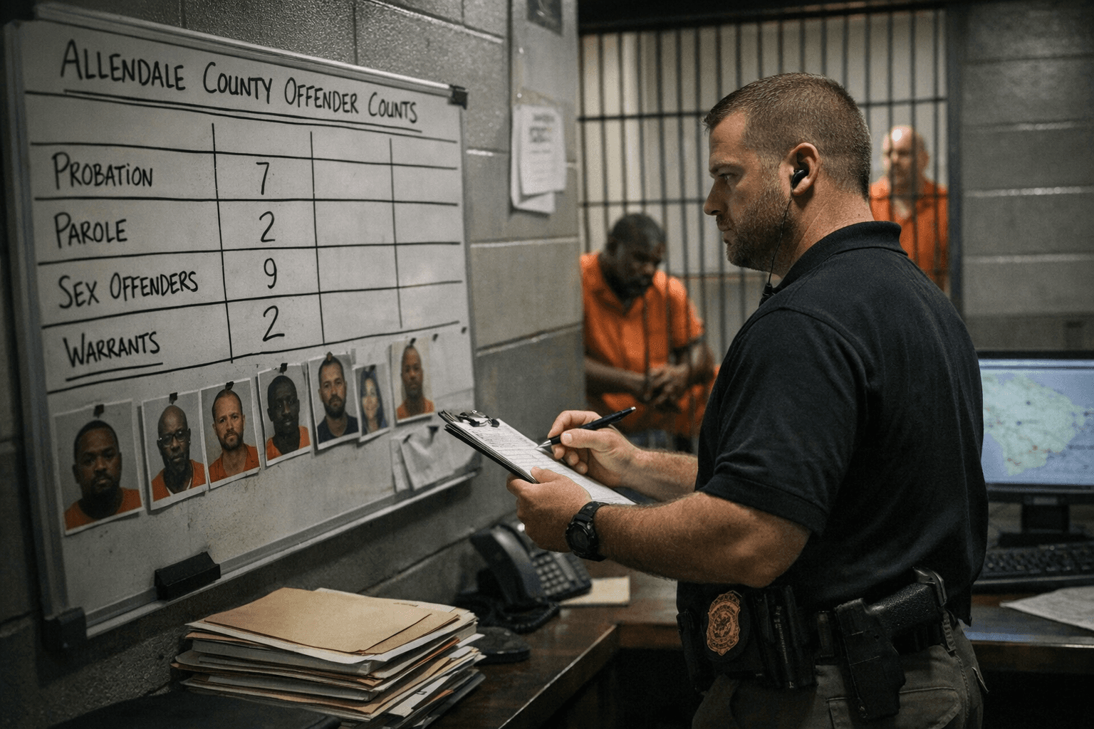 DPPPS Posts Daily Allendale County Offender Counts; Contact Agent Quinn Dunn