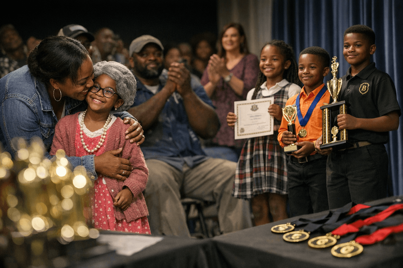 Allendale-Fairfax Elementary: 100th Day Celebration, Honors Program and Beta Placings