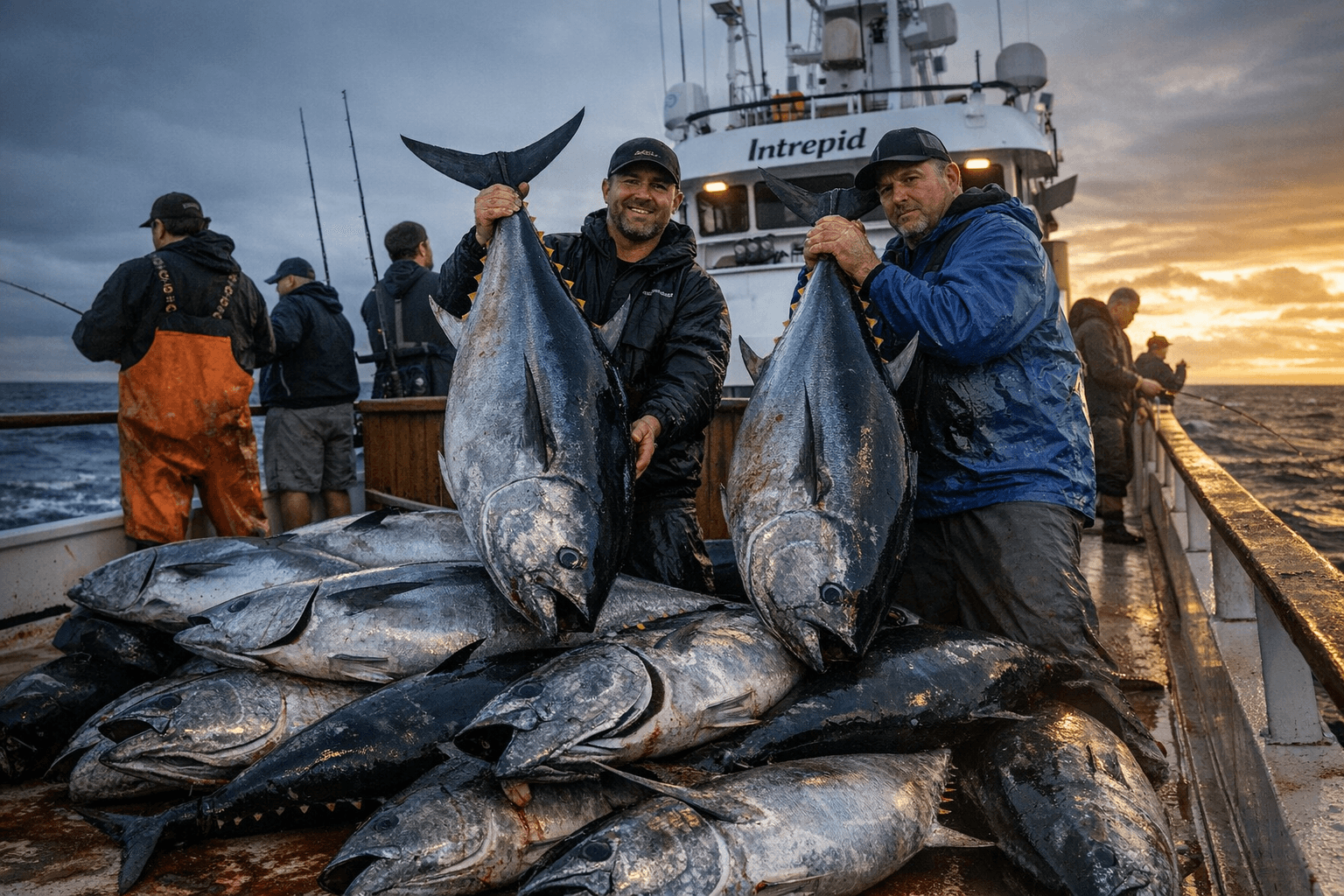 SoCal Long-Range Reports: Winter Bluefin Action, Intrepid Lands 21 100-Pounders