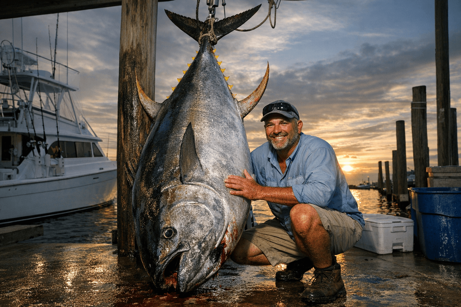 Venice Angler Lands 256-lb Yellowfin, Seeks Louisiana State Record
