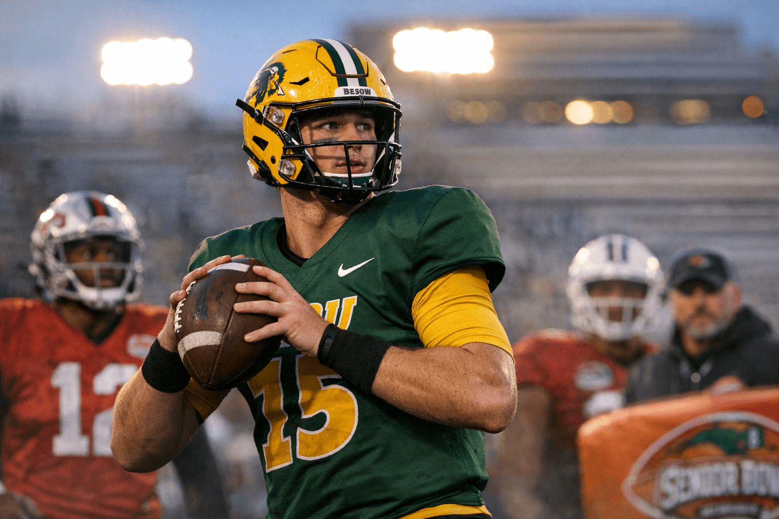 PFF Senior Bowl Primer Spotlights Cole Payton, FCS Prospects Reshaping Draft Outlooks