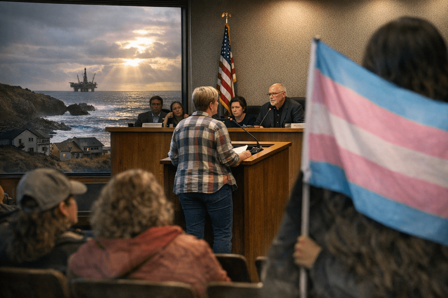 Eureka Council Adopts Local Hazard Plan, Opposes Offshore Leasing, Declares Transgender Sanctuary