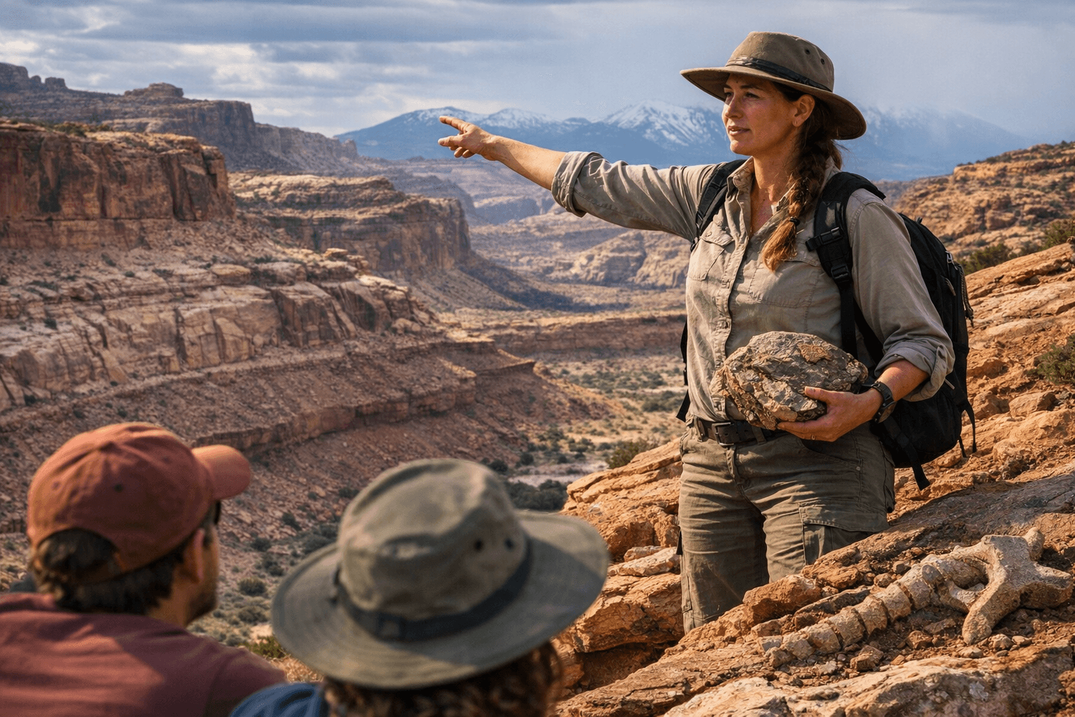 BLM Paleontologist Explains How Moab Rocks Reveal Ancient Environments