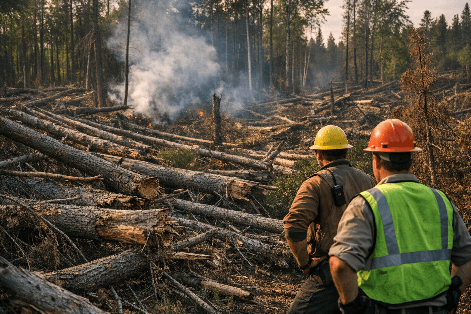 DNR Warns Downed Timber, Insect Outbreaks Increase Wildfire Risk in Bemidji Area