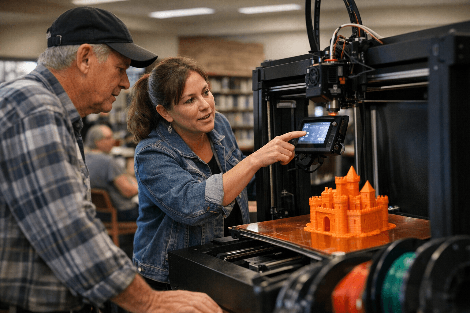 Belen Library Adds Free Large 3D Printer, Offers Training and Filament