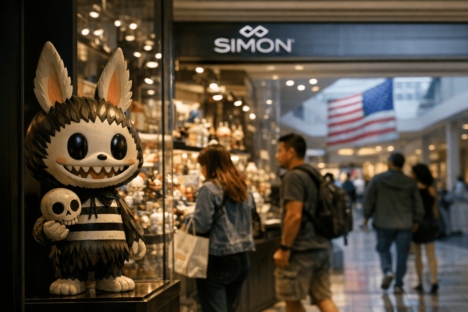 Labubu-led Pop Mart Plans 20+ US Simon Stores, Boosts Shares