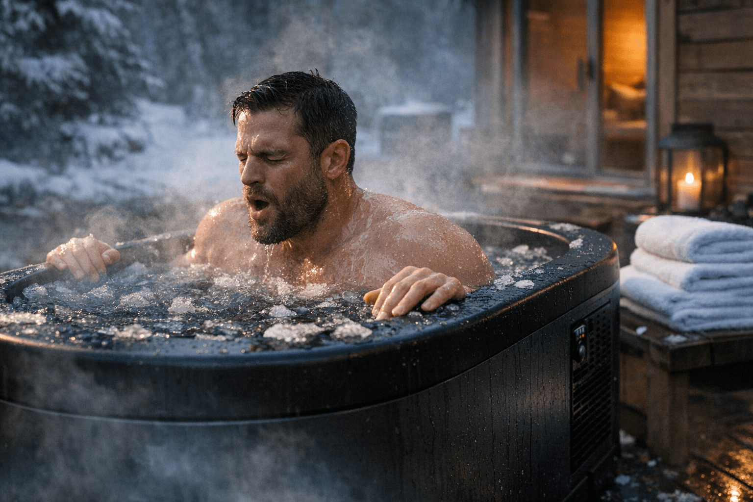Fire Cold Plunge Uses Internal Compressor to Deliver Affordable 33°F Home Baths