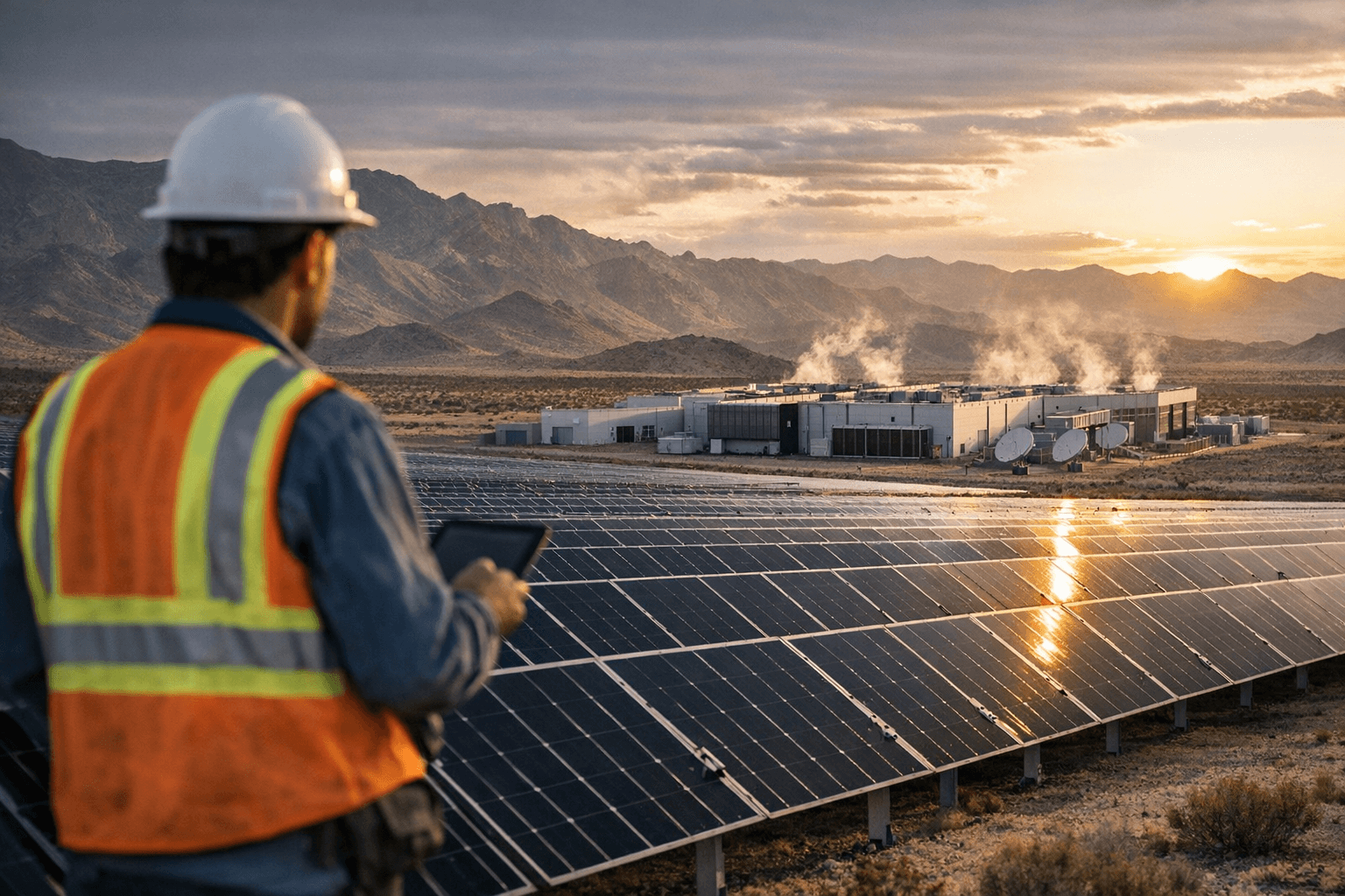 Nye County Approves 800-Acre Sarcobatus Solar Project Powering On-Site Data Center