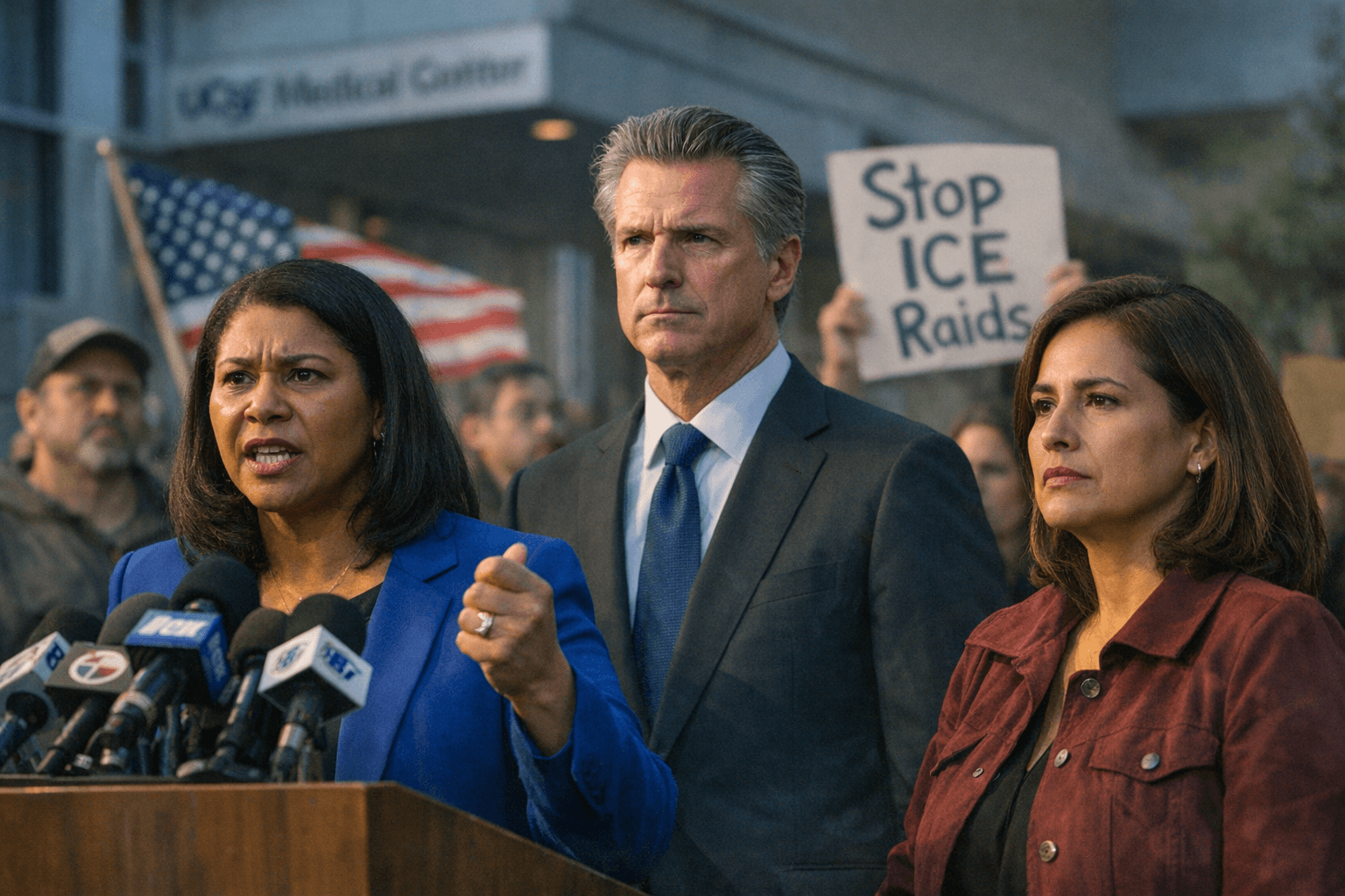 Democratic Gubernatorial Candidates at UCSF Condemn Federal Immigration Tactics, Pledge Resistance