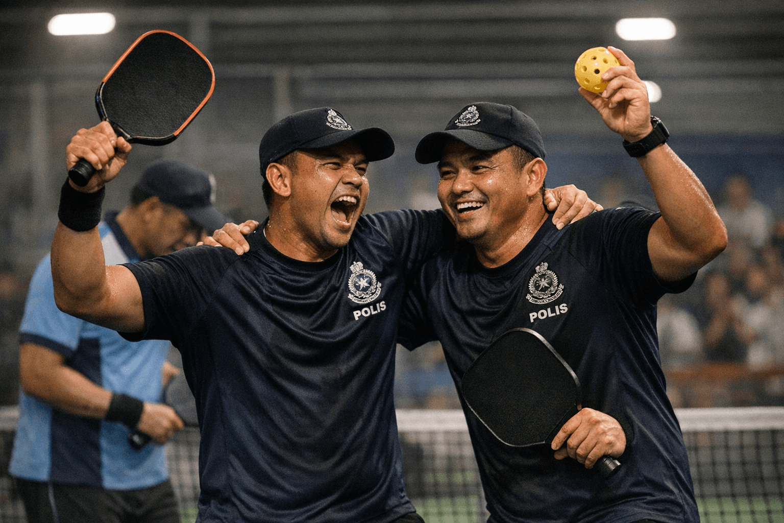 KPL Saprizan, KPL Afian clinch PDRM Doubles Open 15-13 in Subang Jaya