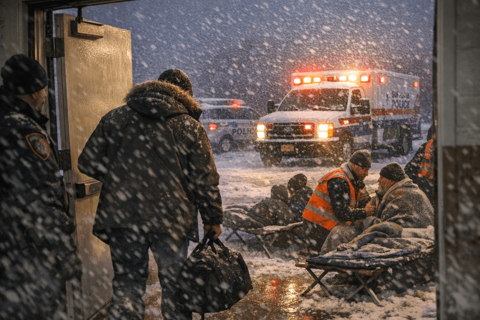 Suffolk County Exec Romaine Announces Shelter, Warming Center Guidance for Extreme Winter