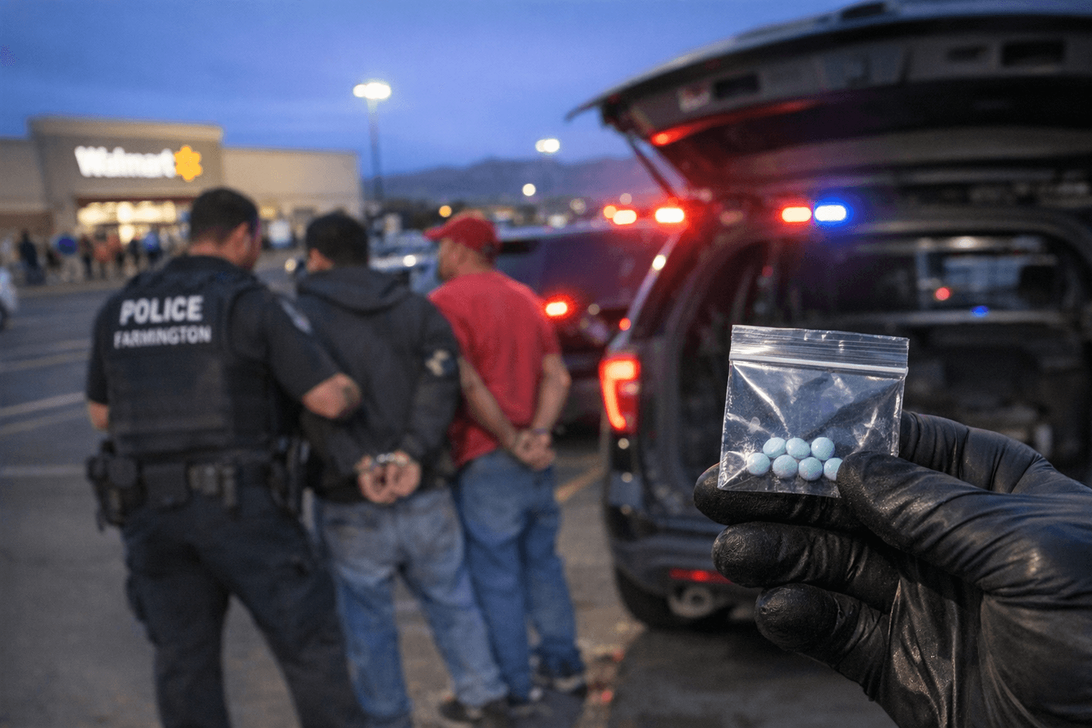 Unpaid Deli Shoplifting at Farmington Walmart Leads to Fentanyl Seizure