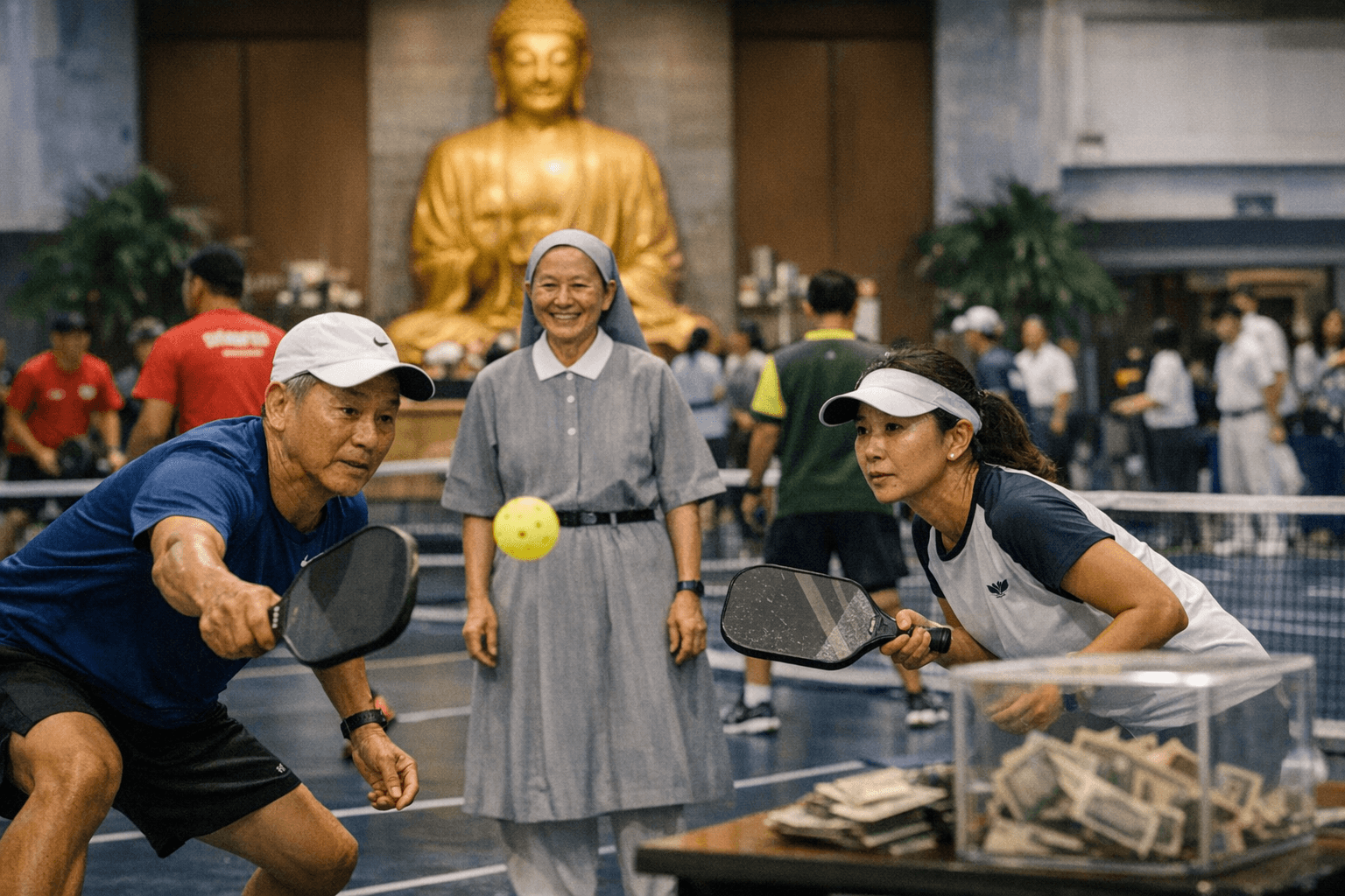 Klang's Swing For Love Pickleball Raises Funds for New Tzu Chi Hall