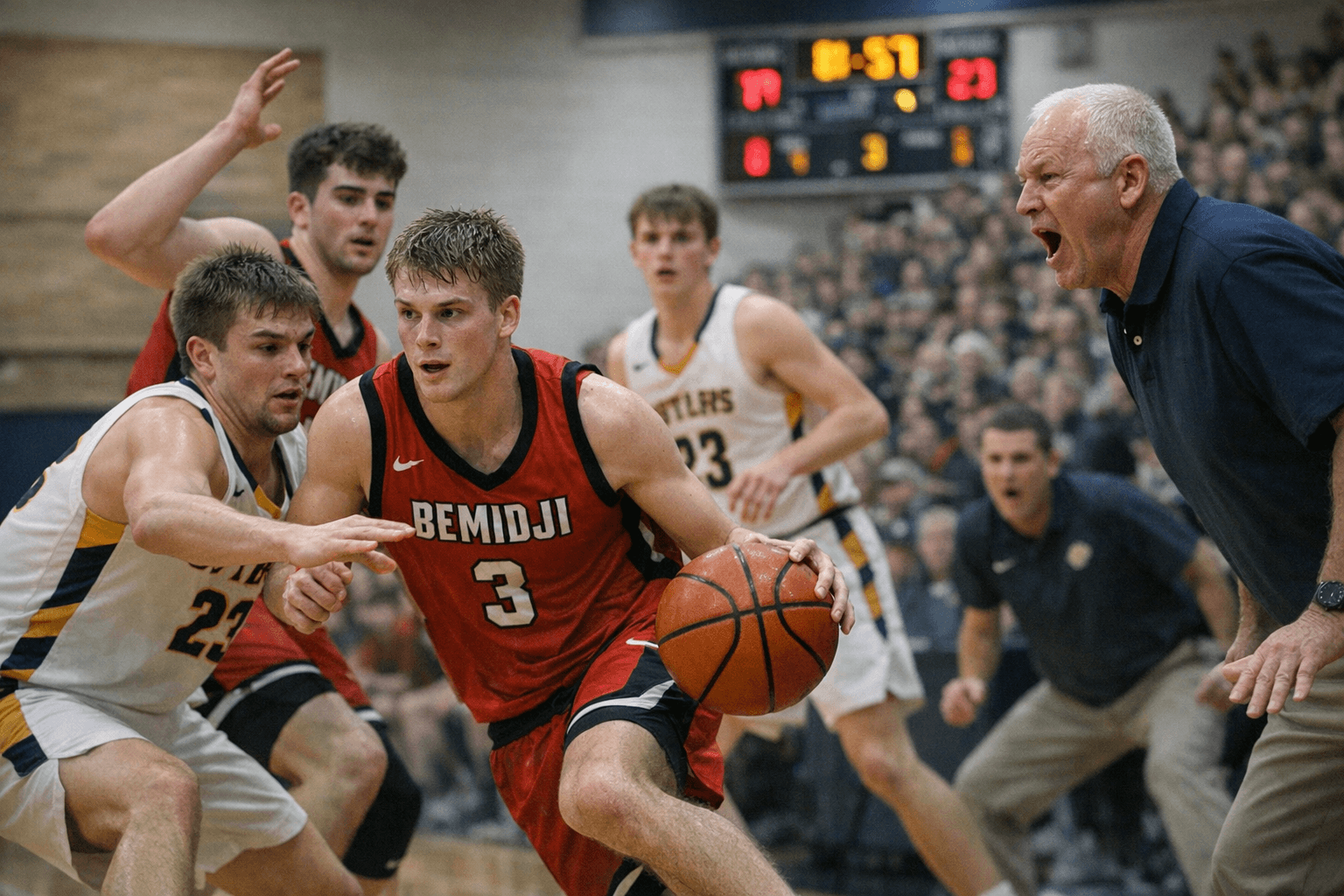 Bemidji Lumberjacks Visit Fergus Falls Otters Saturday at Roosevelt Gym