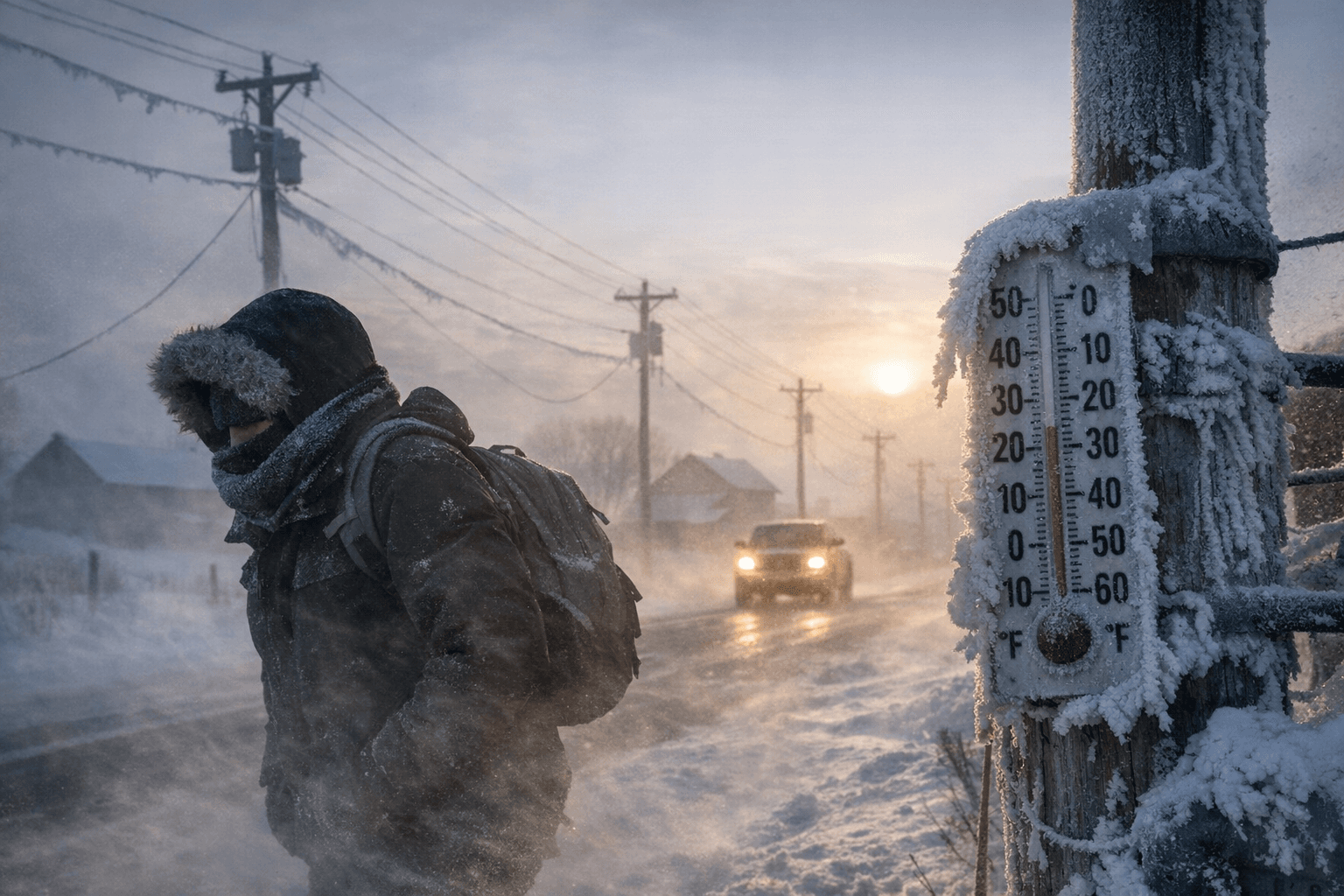 Adams County Braces for Extreme Cold, Wind Chills of -20 to -25