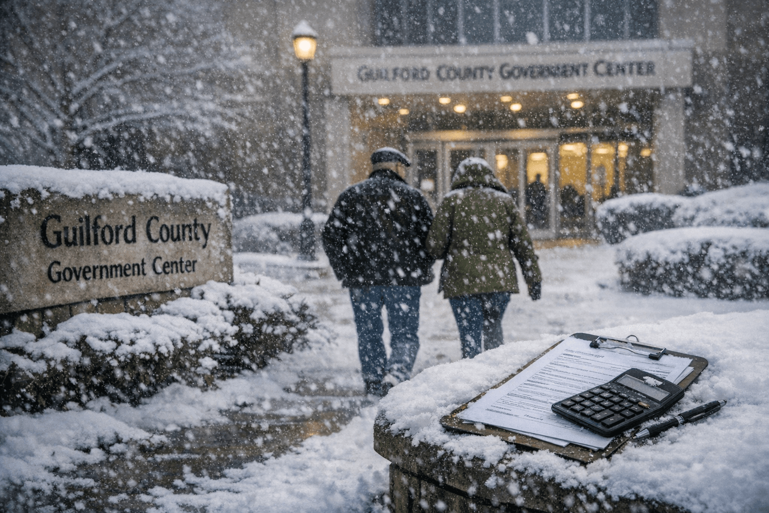 Guilford County Postpones Jan. 27 Tax Reappraisal Session Due to Winter Weather