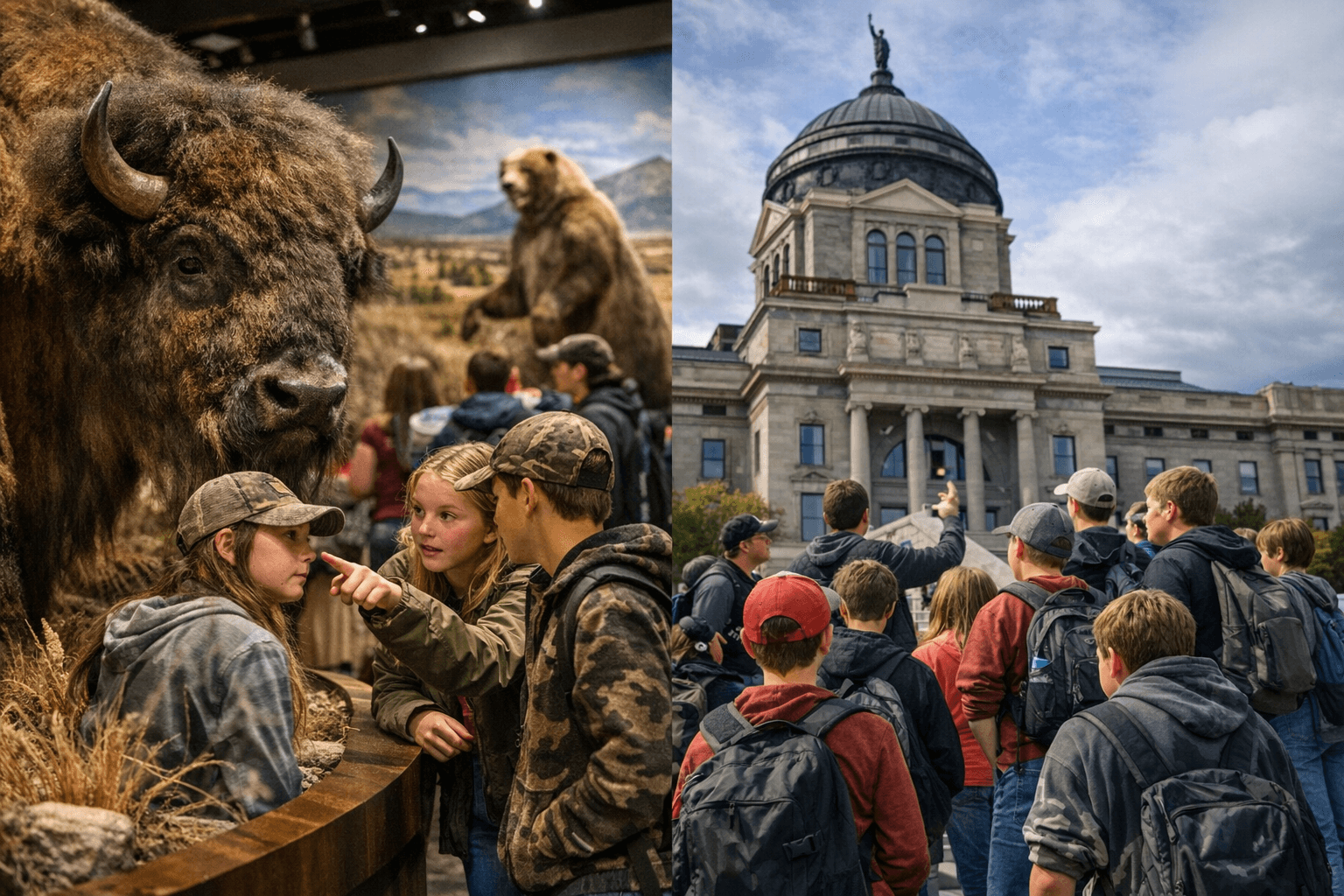 Grant Sends Superior Seventh-Graders to Montana Heritage Center, State Capitol
