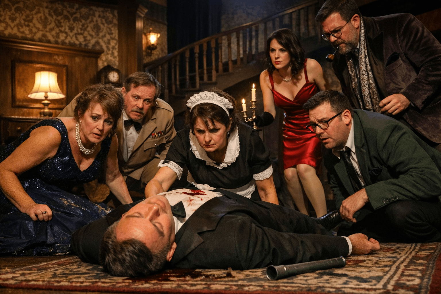 Bemidji Community Theater Stages Murder-Mystery Clue from Jan. 30 through Feb. 8
